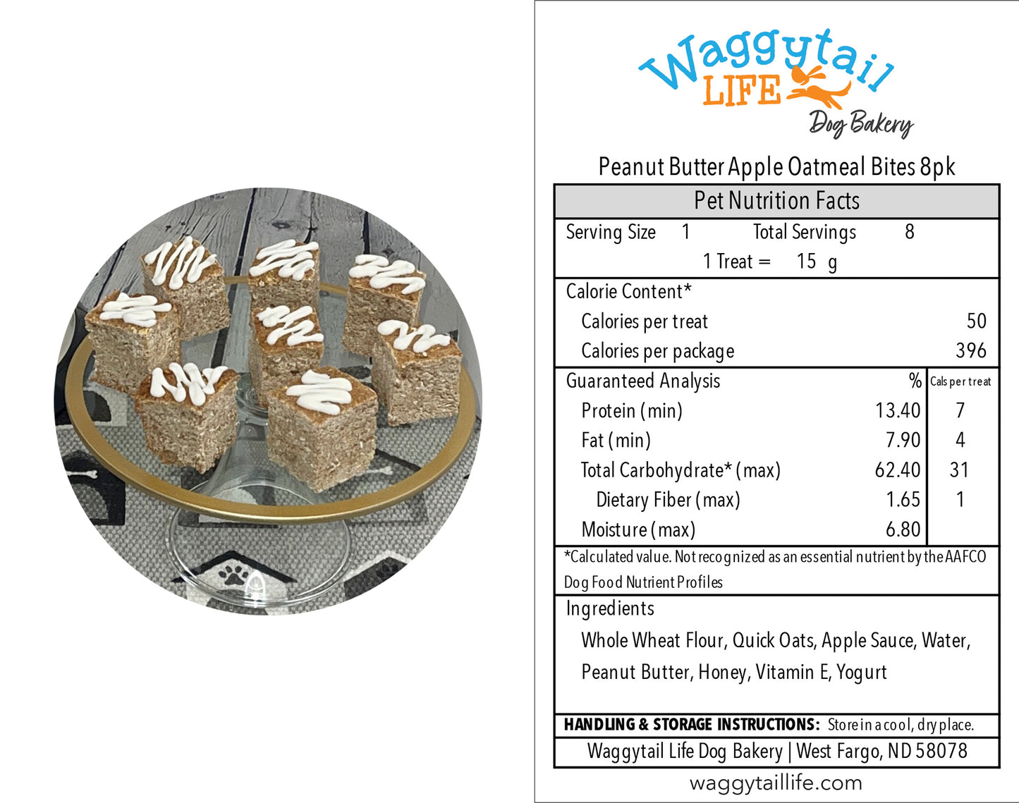Peanut Butter Apple Oatmeal Bites
