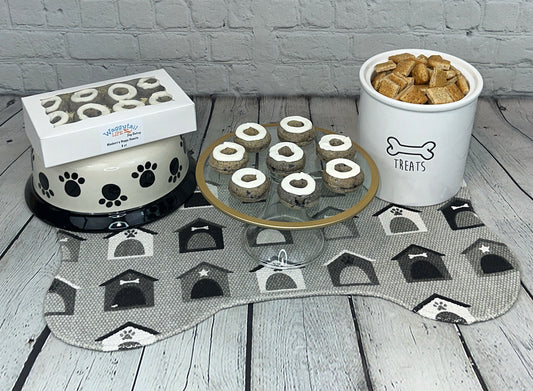 Blueberry Doggy Donuts