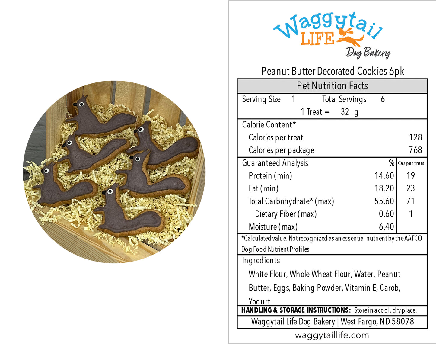 Squirrel Decorated Cookie